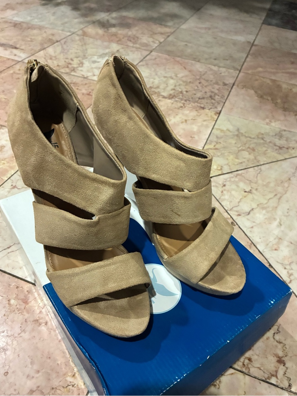 Tan sandals